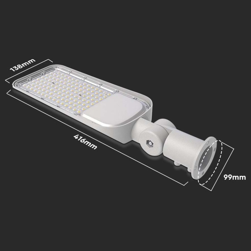 LED utcai lámpa szenzorral SAMSUNG CHIP LED/30W/230V 4000K IP65
