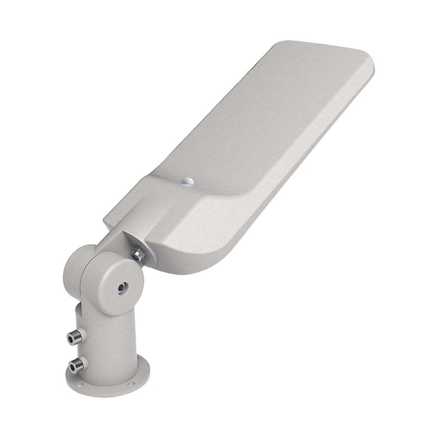 LED utcai lámpa alkonyatérzékelővel SAMSUNG CHIP LED/100W/230V 6500K IP65 szürke