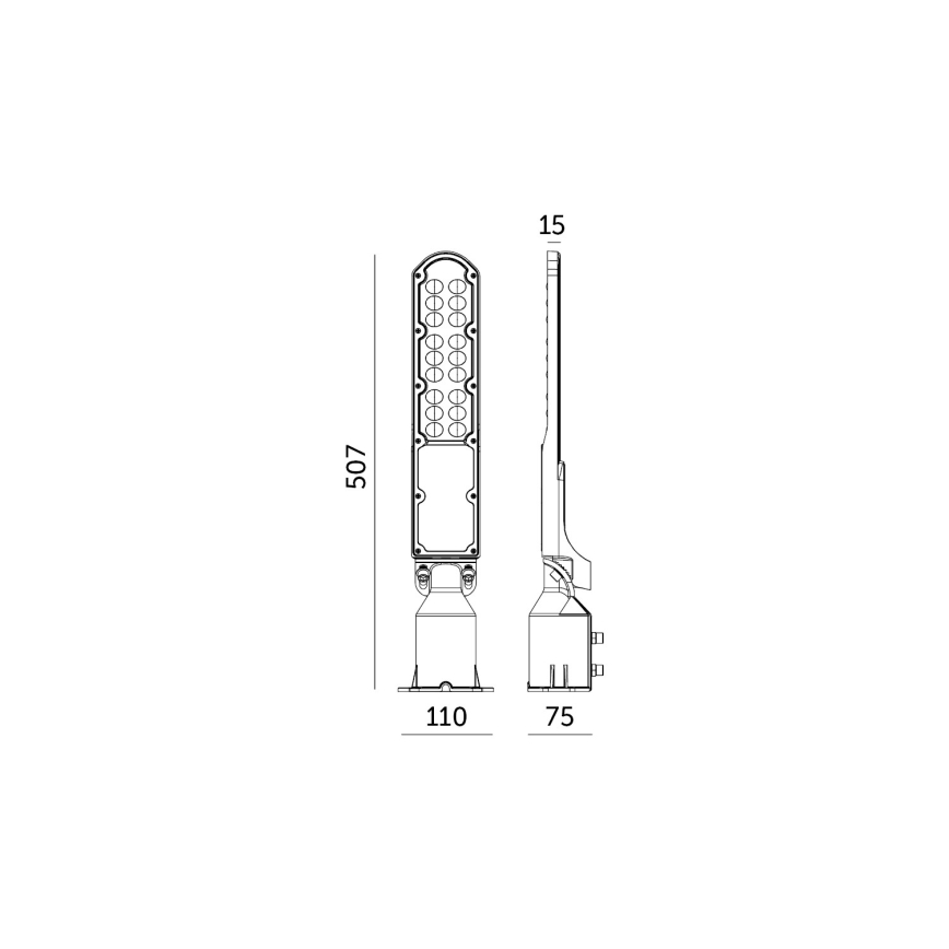 LED Utcai világítás alkonykapcsolóval CYOTO LED/50W/230V IP65 4000K