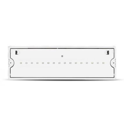 LED Vészvilágító EMERGENCY EXIT LED/3W/230V IP65 6000K 1200mAh