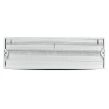 LED Vészvilágító EMERGENCY EXIT LED/3W/230V IP65 6000K 1200mAh