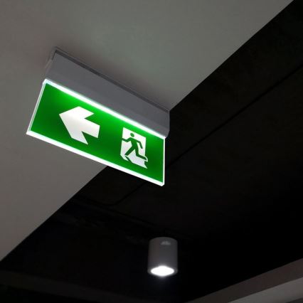 LED Vészvilágítás EMERGENCY EXIT LED/2,5W/230V 4in1 6000K