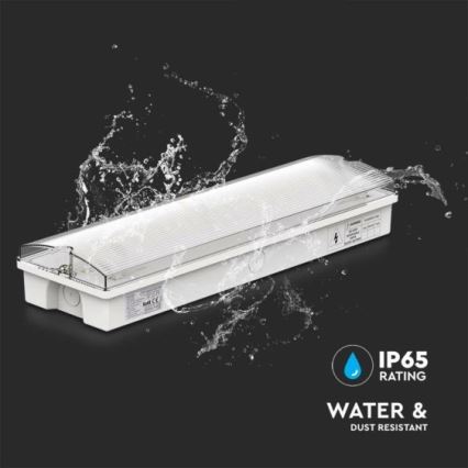 LED Vészvilágítás EMERGENCY EXIT LED/3W/230V 6400K IP65