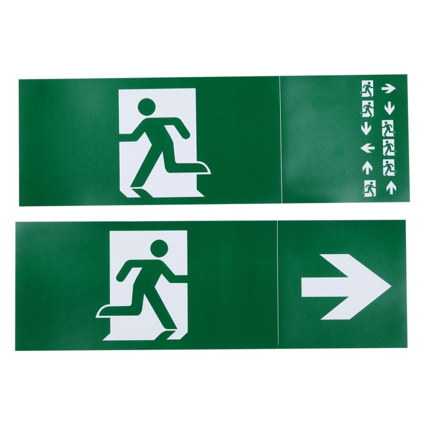 LED Vészvilágítás EMERGENCY EXIT SAMSUNG CHIP LED/4W/230V 6000K IP65