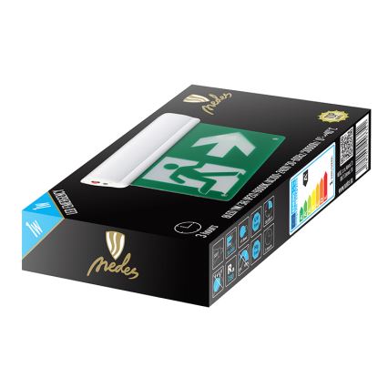 Nedes LEL201 - LED Vészvilágítás LED/1W/240V 6000K