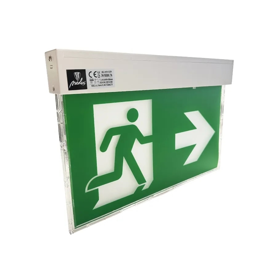 LED Vészvilágítás LED/2W/230V 6000K 1500 mAh