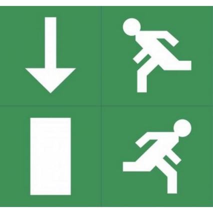 LED Vészvilágítás LED/3W/230V 6000K