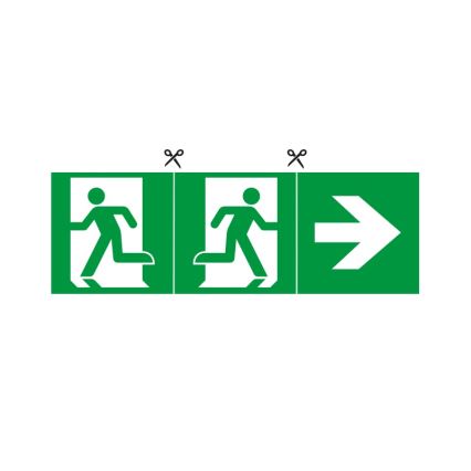 LED Vészvilágítás VIRGO EVO LED/1W/230V 6000K IP65