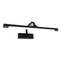 LED VINCI fürdőszobai tükörvilágítás 15W/230V, 60 cm, IP44, fekete