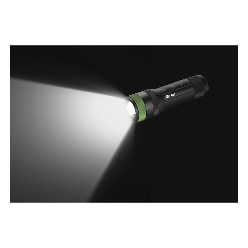 LED Zseblámpa GP DISCOVERY C32 LED/3xAAA