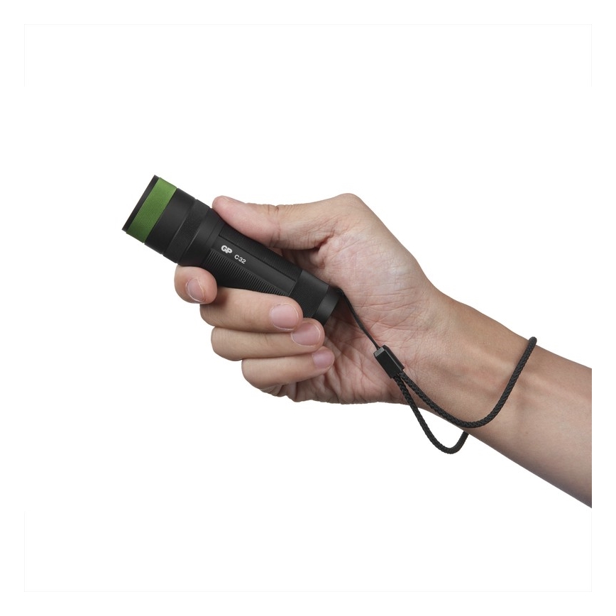 LED Zseblámpa GP DISCOVERY C32 LED/3xAAA