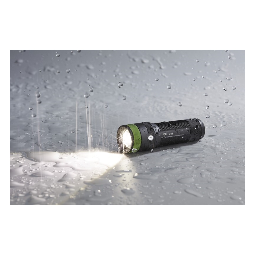 LED Zseblámpa GP DISCOVERY C32 LED/3xAAA