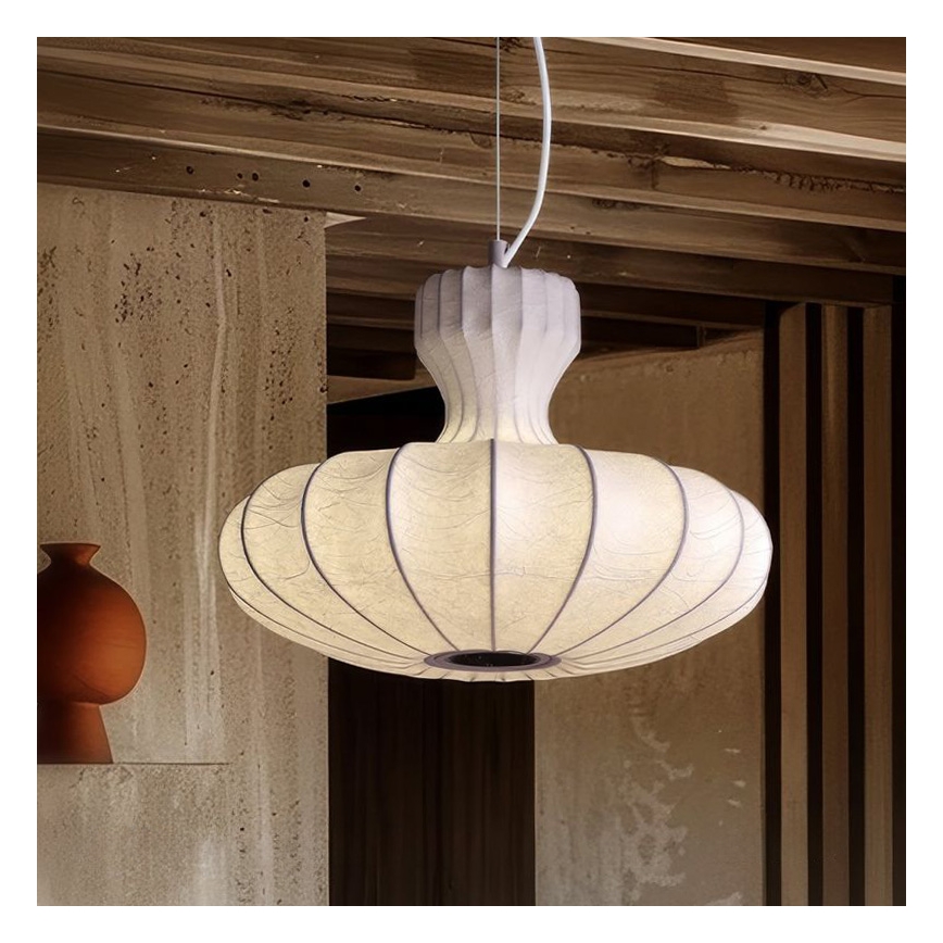 LED zsinóros csillár BOLA LED/11W/230V + 1xE27/5W CRI 90 fehér