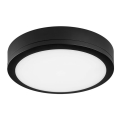 LED2 - Kültéri LED mennyezeti lámpa érzékelővel KERY LED/18W/230V IP65 fekete