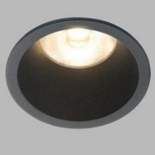 LED2 - LED Beépíthető fürdőszobai spotlámpa RAY LED/10W/230V fekete IP44