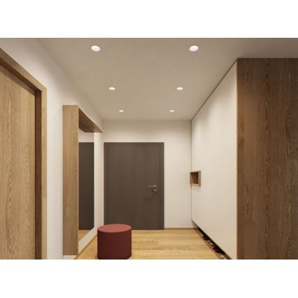 LED2 - LED Beépíthető spotlámpa RAY LED/10W/230V fehér IP44