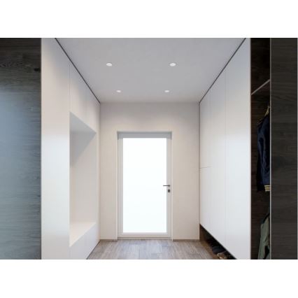 LED2 - LED Beépíthető spotlámpa RAY LED/10W/230V fehér IP44