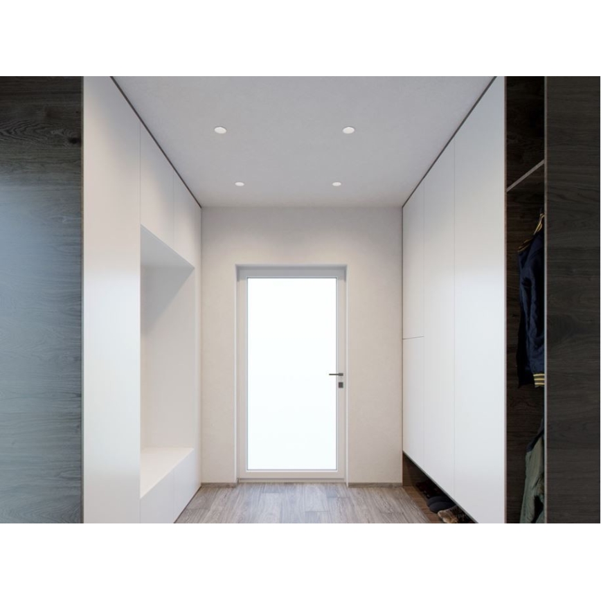 LED2 - LED Beépíthető spotlámpa RAY LED/10W/230V fehér IP44