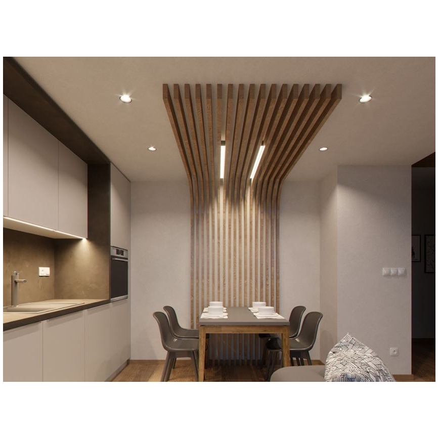 LED2 - LED Beépíthető spotlámpa SPOT LED/9W/230V fehér IP44