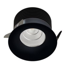 LED2 - LED Beépíthető spotlámpa SPOT LED/9W/230V fekete IP44