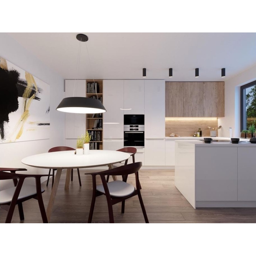 LED2 - LED Csillár zsinóron KATY LED/60W/230V 3000/4000K fekete