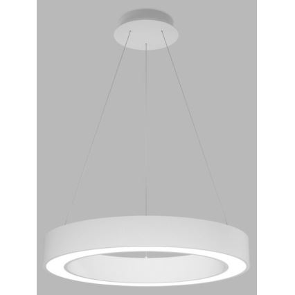 LED2 - LED Dimmelhető csillár zsinóron SATURN LED/50W/230V 3000K/4000K fehér