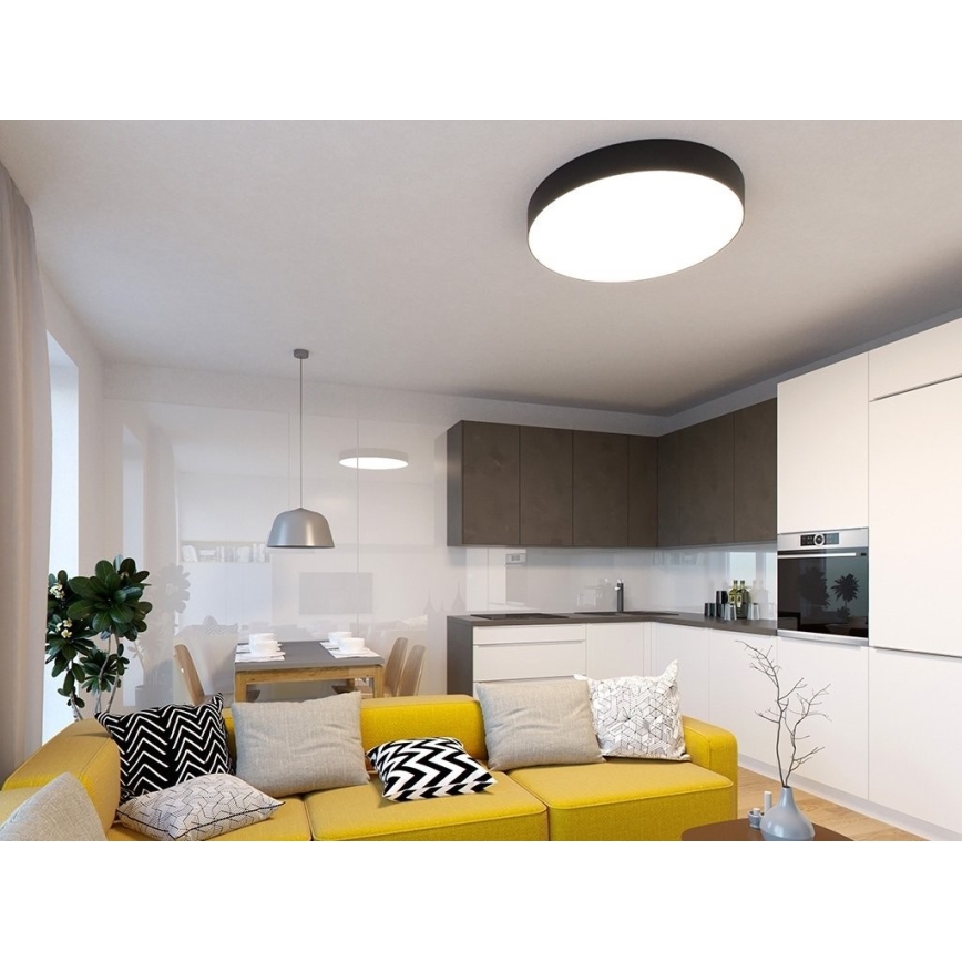 LED2 - LED Dimmelhető mennyezeti lámpa MONO LED/60W/230V 3000K/4000K fekete