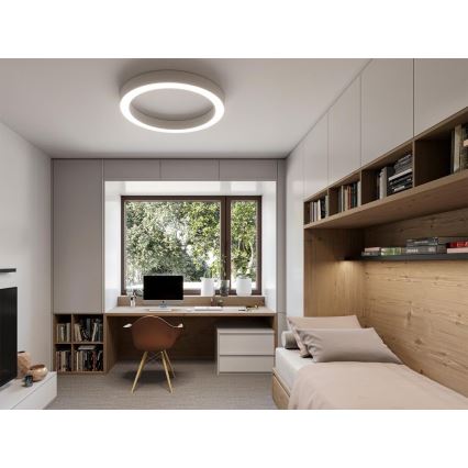 LED2 - LED Dimmelhető mennyezeti lámpa SATURN LED/50W/230V 3000K/4000K fehér