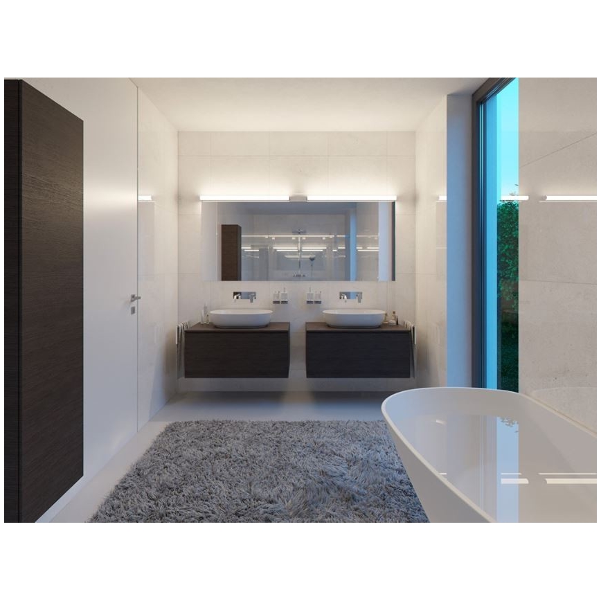 LED2 - LED Fali lámpa TONDA LED/18W/230V IP44