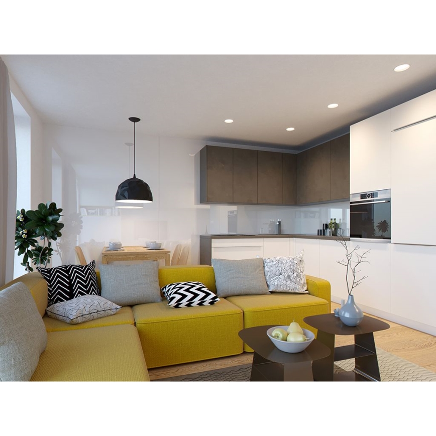 LED2 - LED Fürdőszobai beépíthető lámpa ZETA LED/25W/230V 3000K IP44