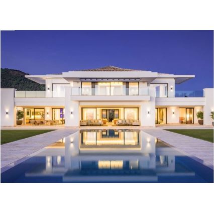 LED2 - LED Kültéri fali lámpa BLOCK 2xLED/3W/230V IP54