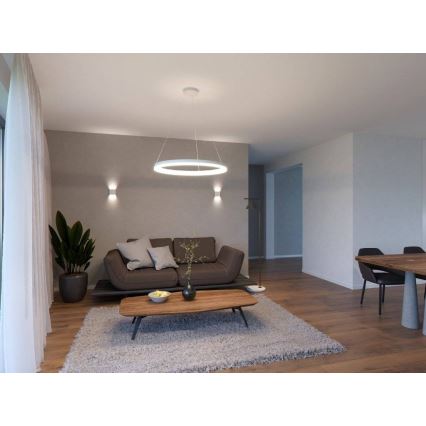 LED2 - LED Kültéri fali lámpa FLAT 2xLED/3W/230V IP65 3000K/4000K/5700K fehér