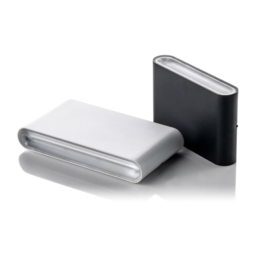 LED2 - LED Kültéri fali lámpa FLAT 2xLED/3W/230V IP65 3000K/4000K/5700K fehér