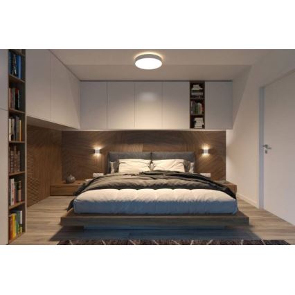 LED2 - LED Kültéri fali lámpa FLAT 2xLED/5W/230V IP65