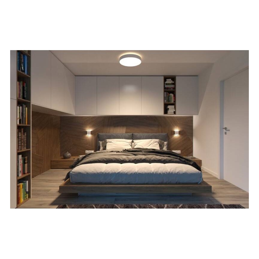 LED2 - LED Kültéri fali lámpa FLAT 2xLED/5W/230V IP65