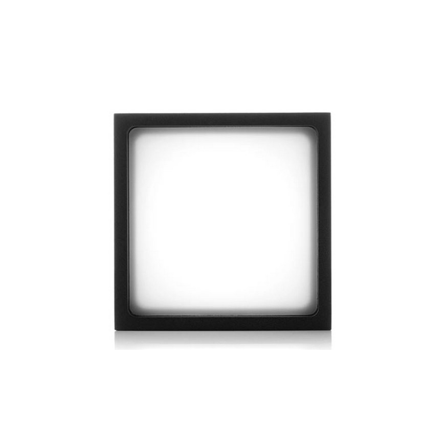 LED2 - LED Kültéri mennyezeti lámpa CUBE LED/12W/230V antracit IP54