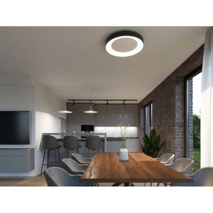 LED2 - LED Mennyezeti lámpa BELLA LED/40W/230V 3000/4000K fekete