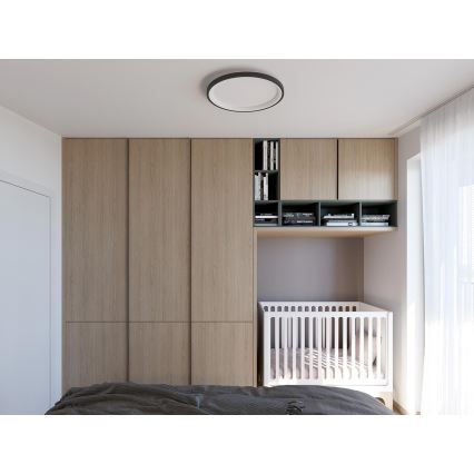 LED2 - LED Mennyezeti lámpa BELLA LED/48W/230V 3000K/4000K fekete