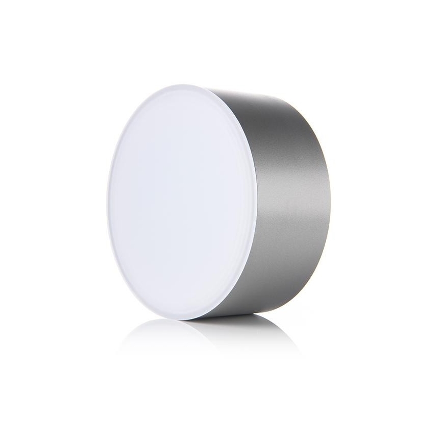 LED2 - LED Mennyezeti lámpa BUTTON LED/17W/230V ezüst
