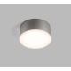 LED2 - LED Mennyezeti lámpa BUTTON LED/17W/230V ezüst