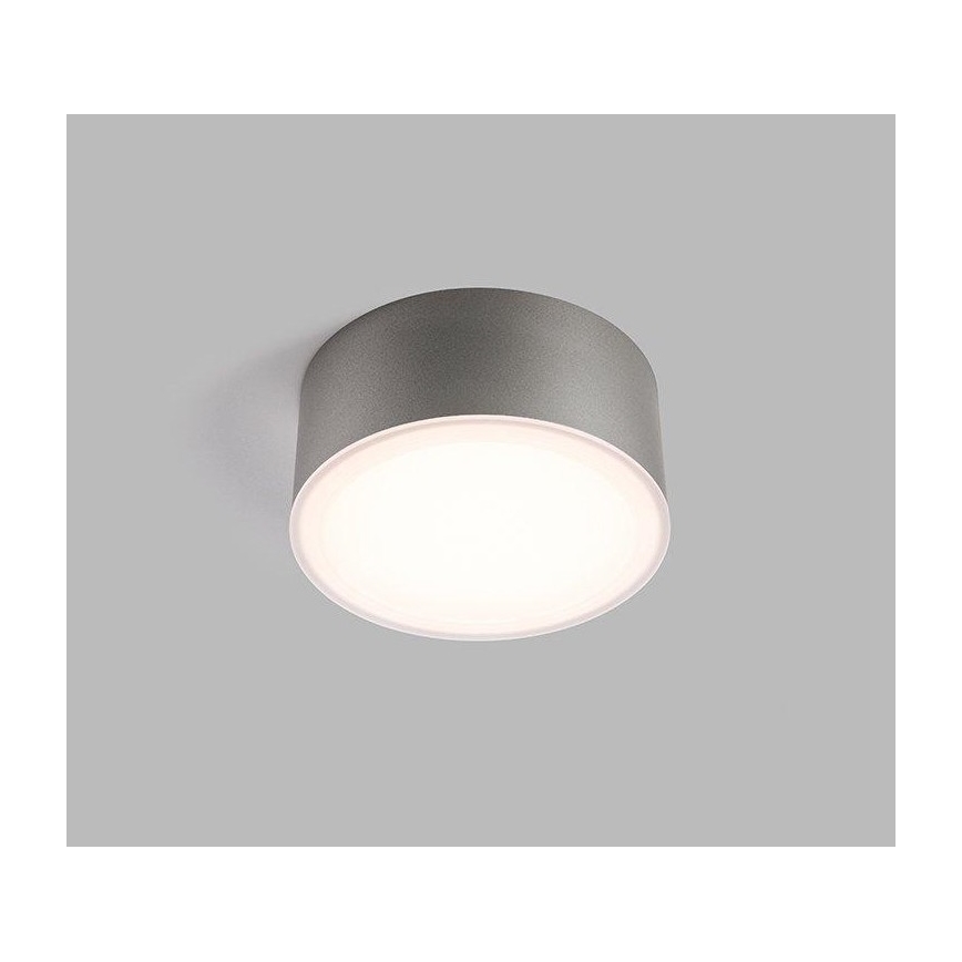 LED2 - LED Mennyezeti lámpa BUTTON LED/17W/230V ezüst