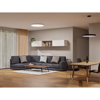 LED2 - LED mennyezeti lámpa MONO SLIM LED/80W/230V 3000K/4000K átm. 80 cm fehér
