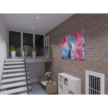 LED2 - LED Mennyezeti lámpa TUBUS LED/9W/230V fehér