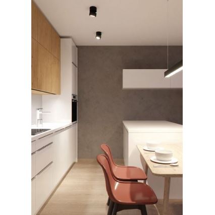 LED2 - LED Spotlámpa KLIP ON LED/11W/230V fekete