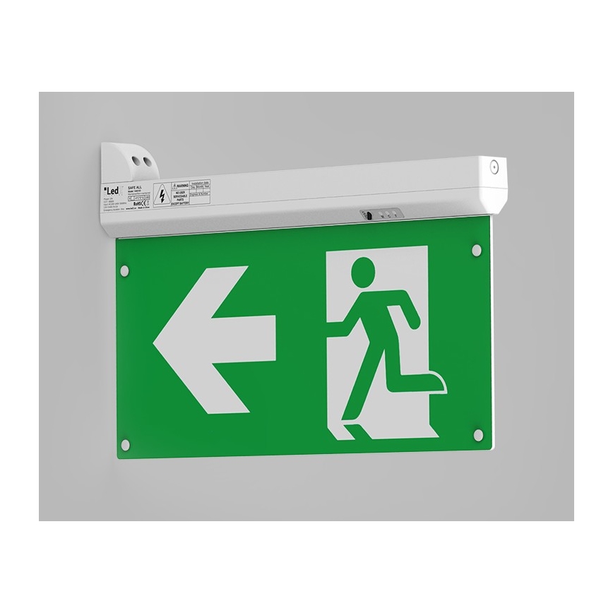 LED2 - LED Vészvilágítás SAFE ALL LED/2W/3,6V 6000K IP40