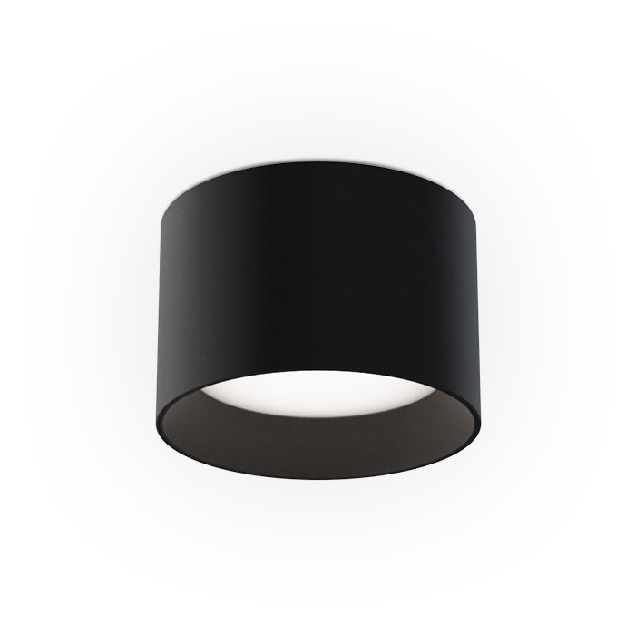 LED2 - ZETA ON LED beépíthető spotlámpa 8W/230V 3000/3500/4000K, átmérő 9 cm, fekete