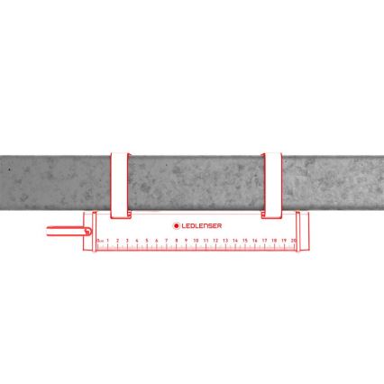 Ledlenser AF2R - LED fényerőszabályozható újratölthető munkalámpa LED IP54 1000 lm 50 h 4810 mAh