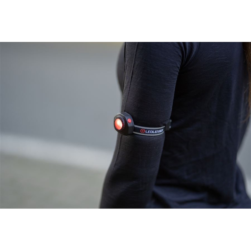 Ledlenser CU2R - LED jelzőlámpa LED/280 mAh fekete