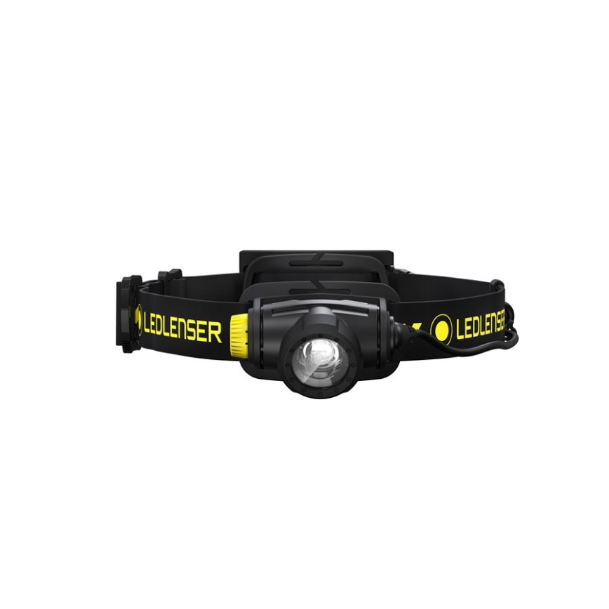 Ledlenser H5R WORK - LED, fényerőszabályozható, újratölthető fejlámpa LED/1800 mAh, IP67, 500 lm, 45 óra üzemidő, fekete