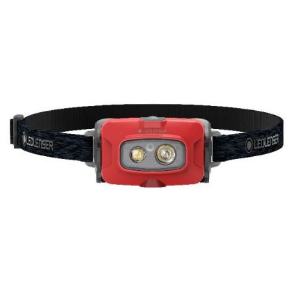 Ledlenser HF4R Core - dimmelhető, újratölthető LED fejlámpa LED/1000 mAh IP68 500 lm 35 h piros